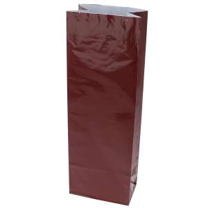 Torebki burgundowe trójwarstwowe 100g - opakowanie 100 szt