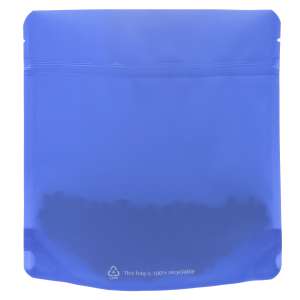 Doypack 100% recykling fioletowy ( Veri Peri ) 250g - opakowanie 100 szt + struna