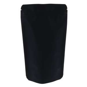 Doypack 100% recykling czarny ( Black ) 70g - opakowanie 100 szt + struna