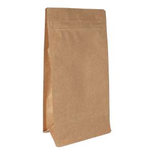 Torebka Flat Bottom 500g - Kraft - 100 szt.