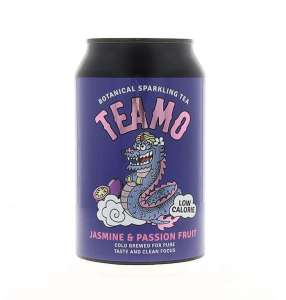 TEAMO Sparkling Tea - Jaśmin & Marakuja 330ml