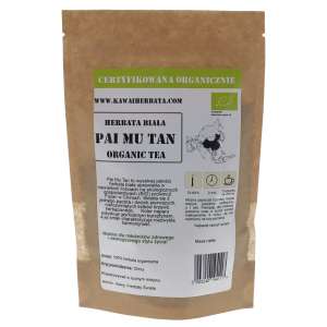 Herbata biała Pai Mu Tan - cięta - 50 g Organic